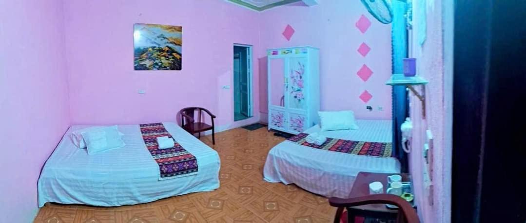 Hong Minh Guesthouse Mu Cang Chai Exteriör bild